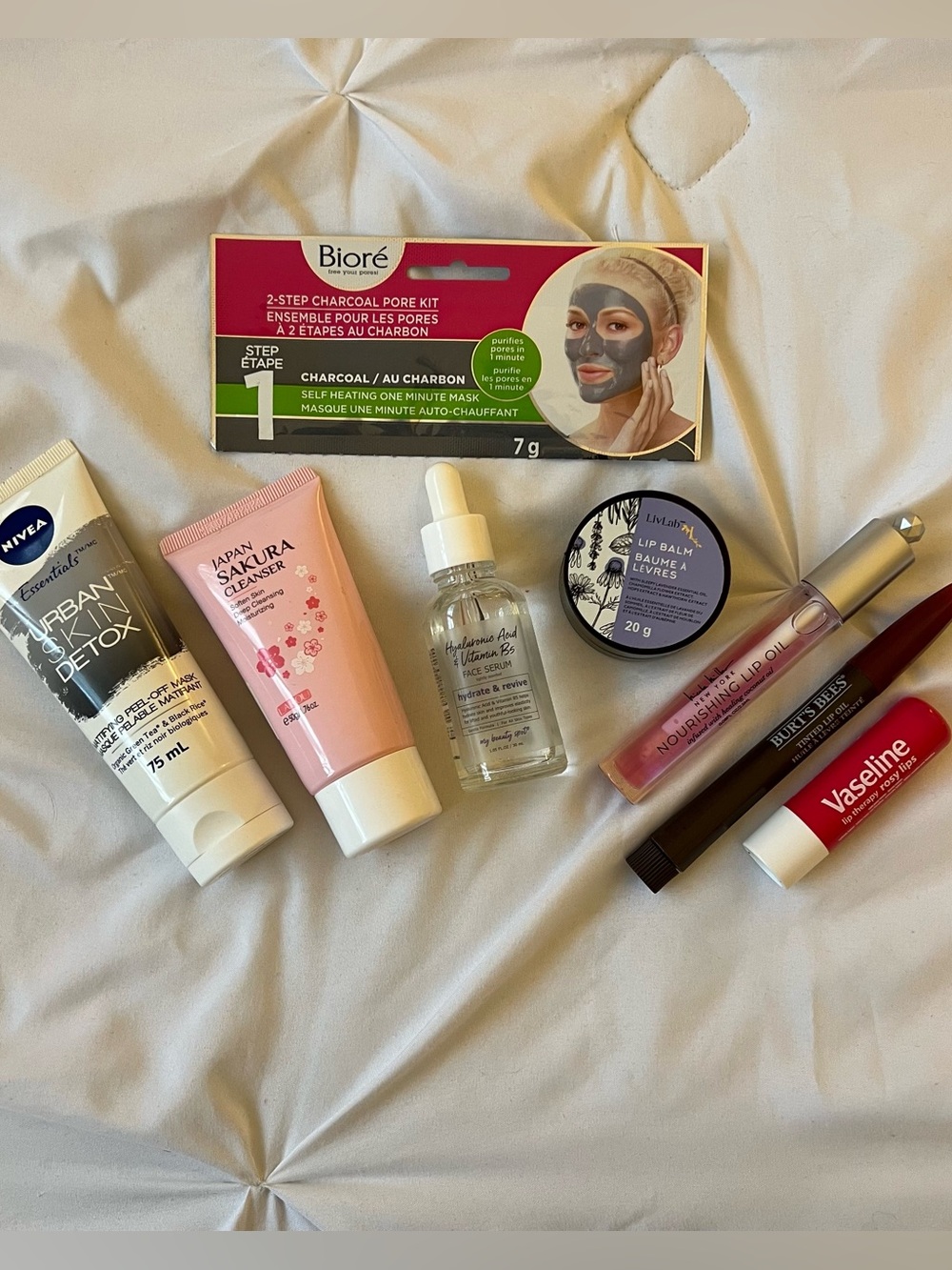 Skincare and lip care bundle